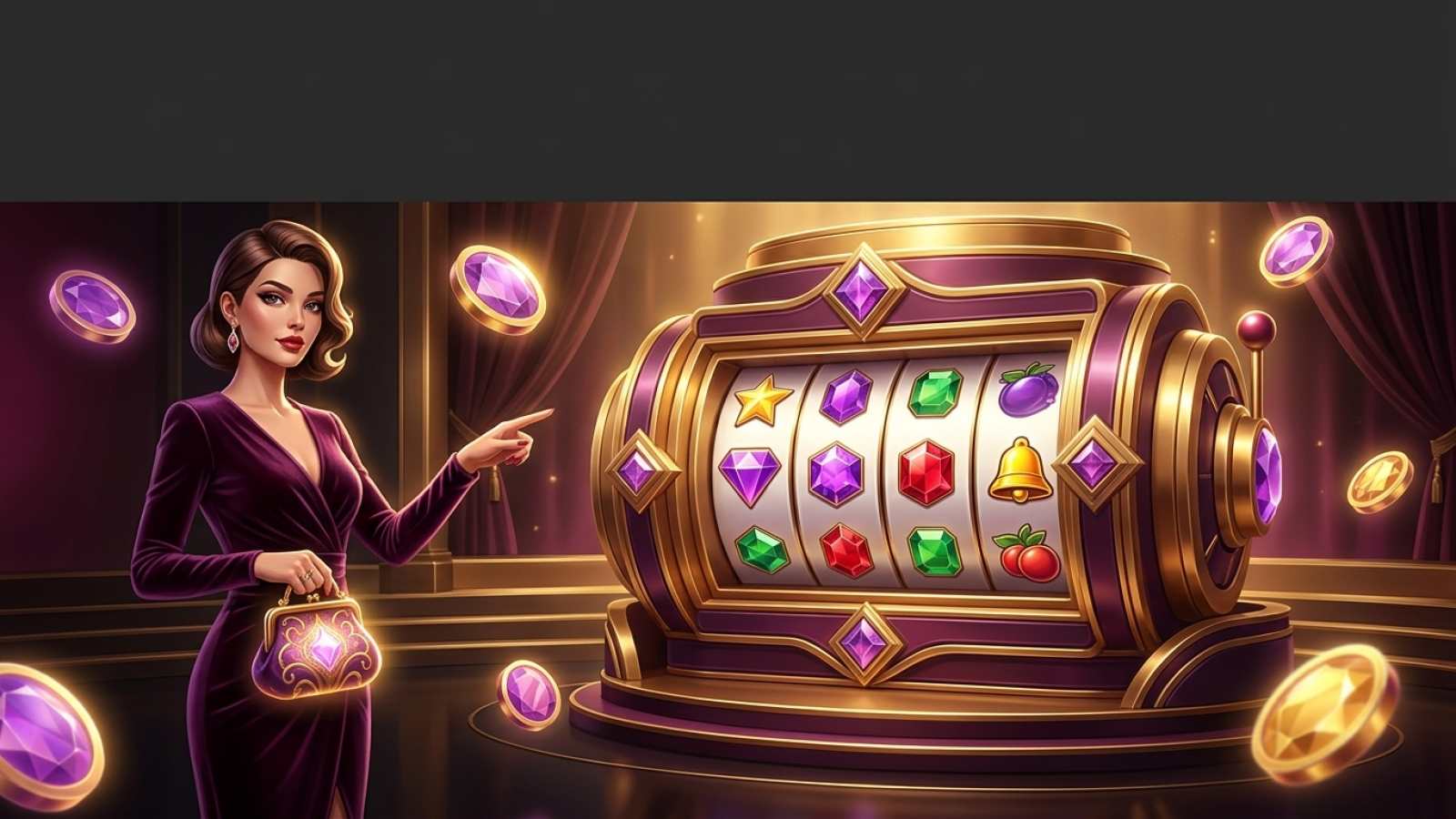 Vox Casino: Illustrativ scen; Betyg: 8.8/10; Licens: Curaçao Gaming Authority (Curaçao)
